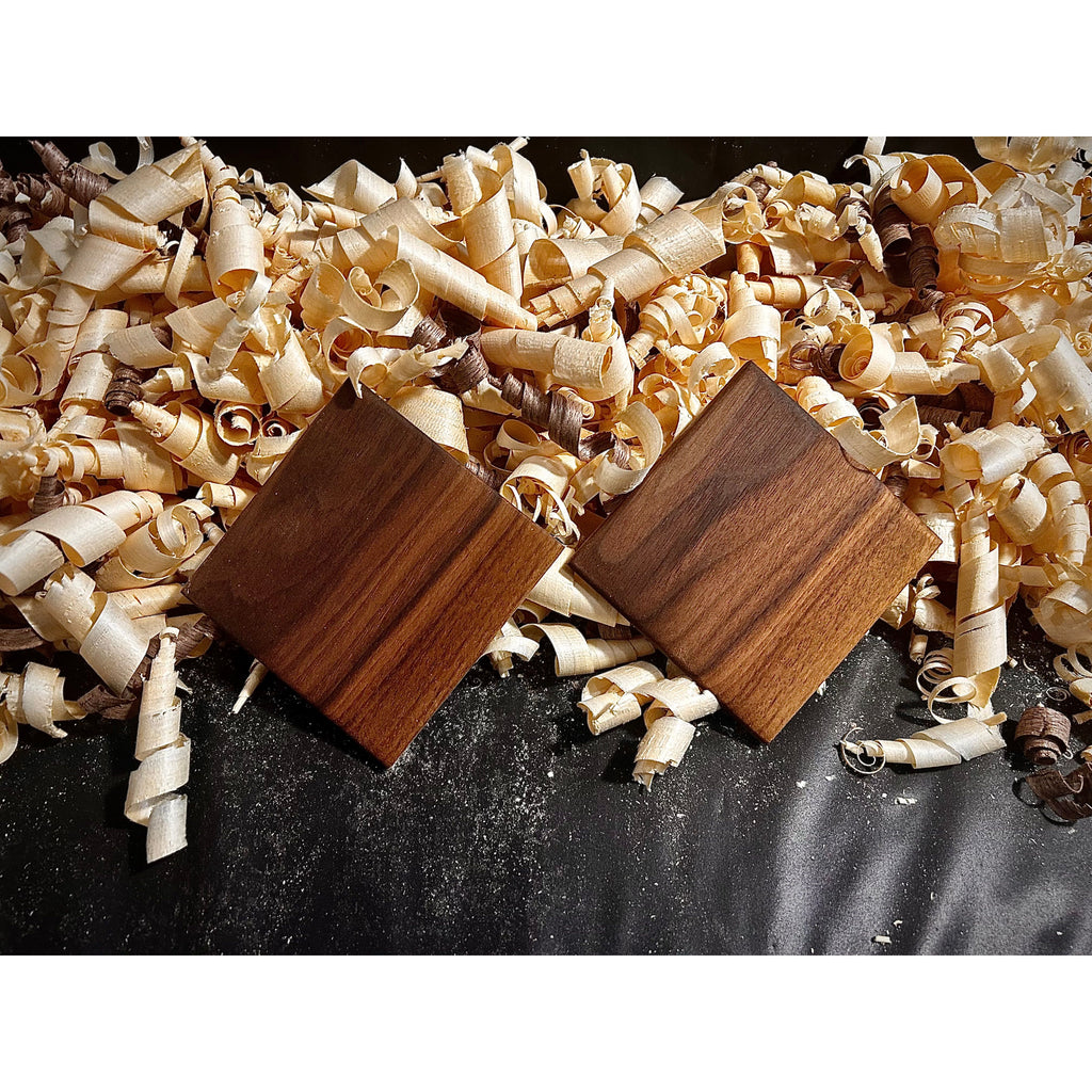 Walnut Coaster set