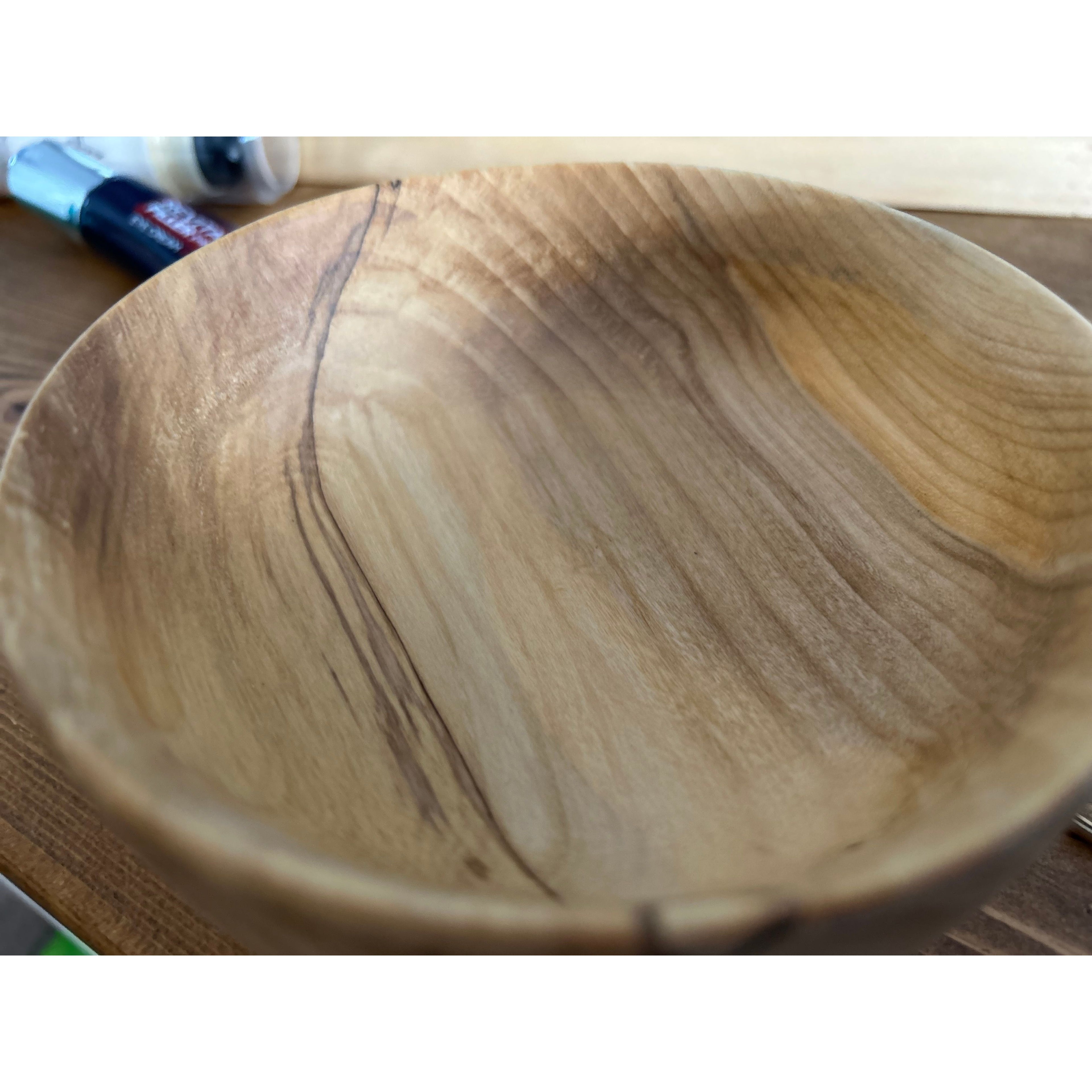 Maple Hand-Turned Jewelry Bowl